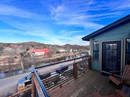 Book A Medicine Park Riverside Cabin w/ hot tub