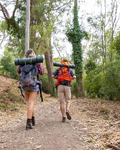 Hiking trails in the Wichita Mountains