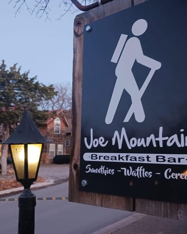 Joe Mountain Breakfast Bar Medicine Park