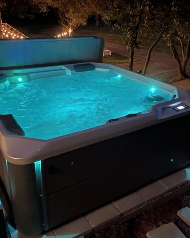 Hot Tubs, Kitchens & Fire