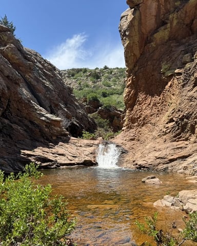 Post Oak Falls Trail, Wichita Mountains Wildlife Refuge