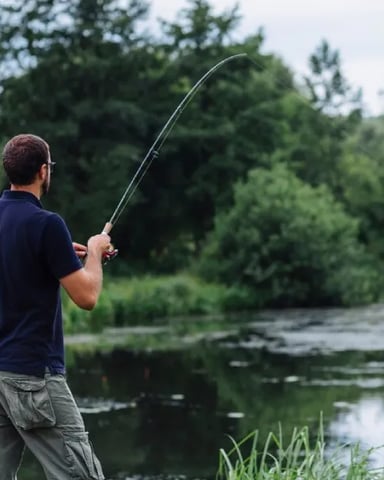 Fishing in the Wichita Mountains