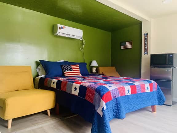 WW Military Tribute Tiny House ADA Suite