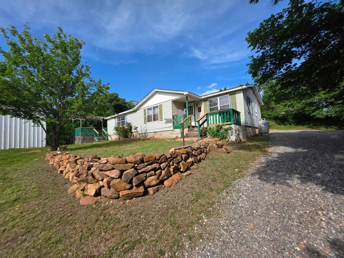 Large group mountain home exterior