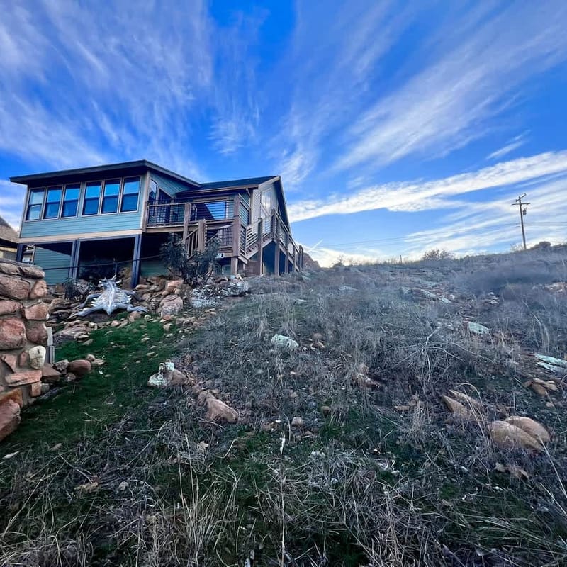 Book A Medicine Park Riverside Cabin w/ hot tub